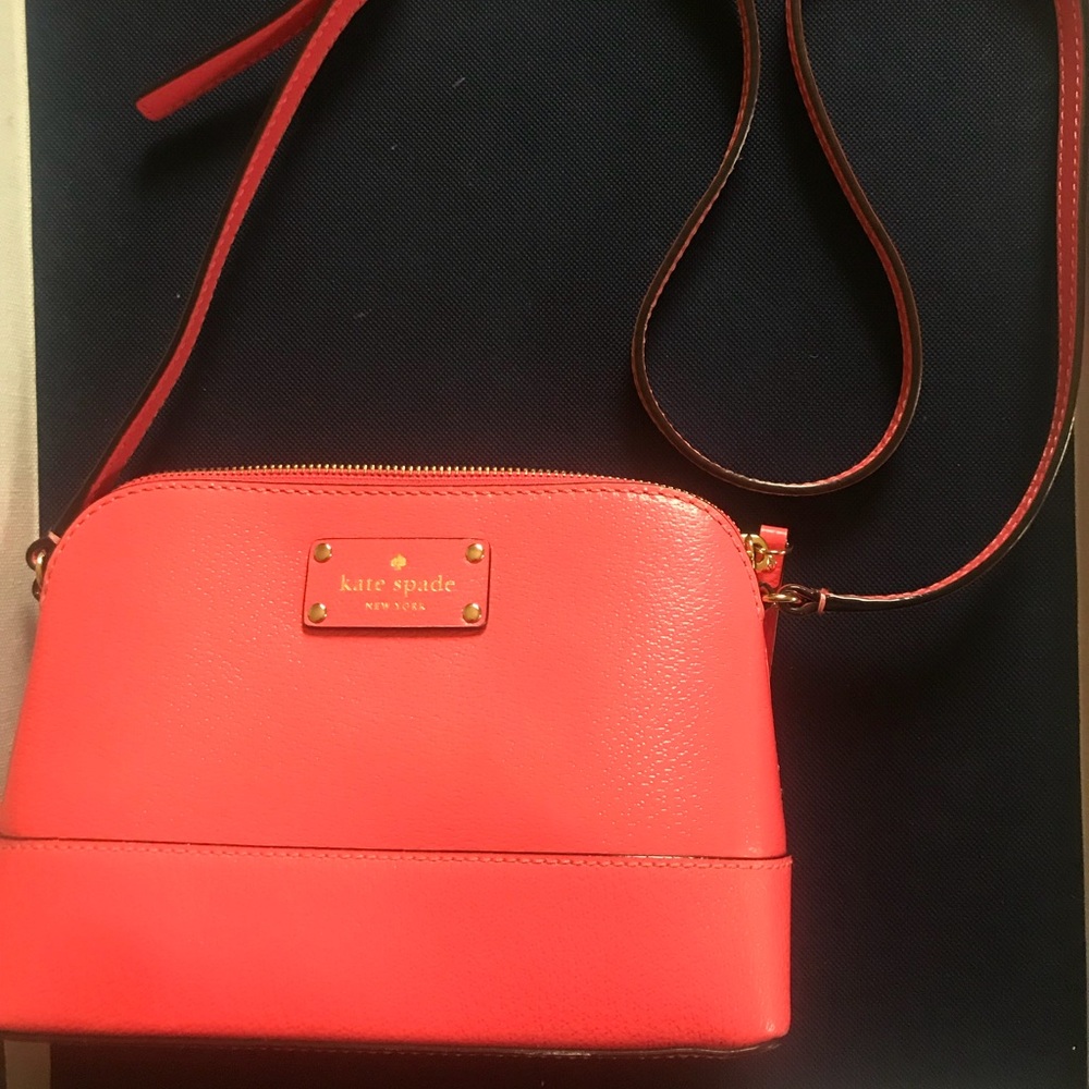 Kate Spade coral crossbody